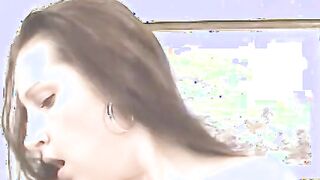 Turned On Bombshell sitting on a cock then ride on it rough to her pleasure