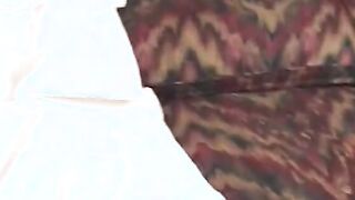 Amazingly Hot dark haired women with long hooters gets anal on the tiny couch