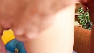 Vulgar cuttie moans into satisfaction booty he gets her soak twat nailed by a big pole