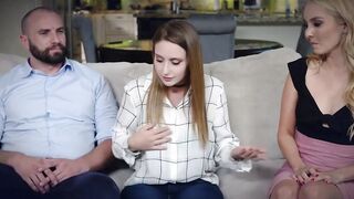 Foster 18 Year Old Getting Boned by Her Adoptive Parents - Fosterbangs