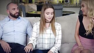 Foster 18 Year Old Getting Boned by Her Adoptive Parents - Fosterbangs
