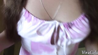 Casual oral sex from a neighbors women into the entrance of the house