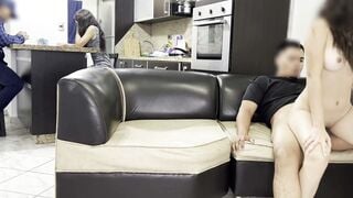 Groping my Step Niece who plays sitting on my Legs concealed from her Parents