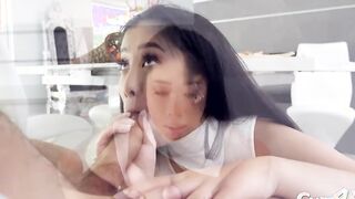 Jade kush loves creampies during thanksgiving