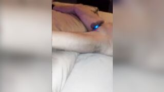 Let's play with a little light fetish and some interesting vibrators up my dude's booty