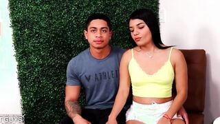 Young Hispanic Size Queen Finally Get The Long Porn Cock She's Been Wanting!