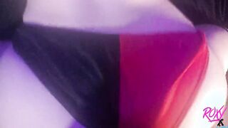 Harley Quinn with biggest butt gets boned doggy style (Close up pov)