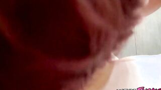 Ginger 18 Zoey Nixon Gets Her Delicious Twat Stuffed by an Mature Dick