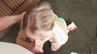 goddess step-daughter cannot have enough of my penis