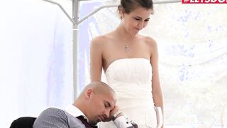 LETSDOEIT - Czech Bride Cindy Shine Cheat Husband With Stepbro