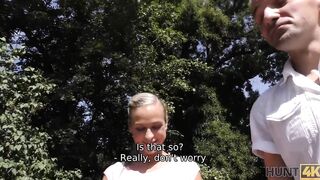 HUNT4K Perfectly looking 19 yo is ready to have sex with stranger