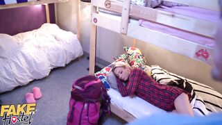 Fake Hostel Tight Australian And hube Butt Italian Bombshell Backpackers Slammed Rough