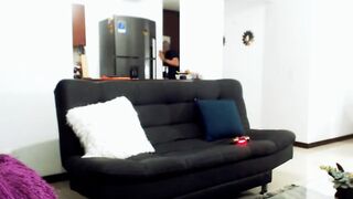KOURTNEY GETS HOT AT HER FRIEND'S HOUSE, SO SHE FUCKS HER FRIEND'S HUBBY AND HER OWN HUBBY