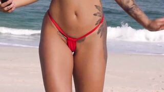 Shayene Samara fodeu com negão do pau grande na praia da Barra
