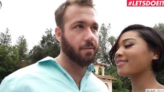 ScamAngels - Step-Sisters Seduce Married Man For sexy Three-Way - LETSDOEIT