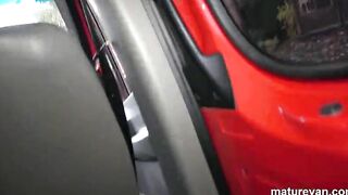 2 grannies share a dick into the MatureVan