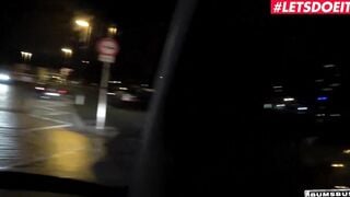 LETSDOEIT - (Fit XXX Sandy & Mr. White) Fit Lovers It's Banging On The Bus After Daily Workout
