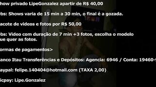 " LipeGonzalez "  Comendo Morena Da Bucetinha Apertada e Gozando Gostoso #Maxedih
