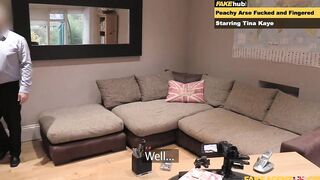 Fake Agent UK goddess Girl getting nude and plowed inside the booty for porn work