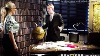 Brazzers - Huge Breasts at Work - (Rebecca Moore, Danny D) - Bankrupt Morals