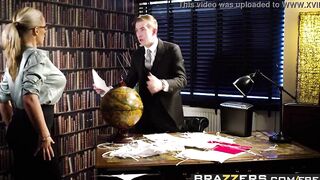 Brazzers - Huge Breasts at Work - (Rebecca Moore, Danny D) - Bankrupt Morals