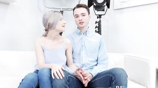 RawCouples.com - Small 18 Year Old - Shy conquerors of porn world