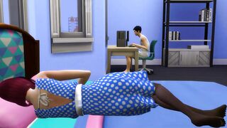 Sister Nailed By Her Weird Brother after she relaxed into his bed reading a book
