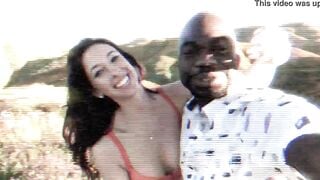 Thrilly’s Huge African Couch - Nadia Noja - Double Jizzed