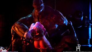 Hardcore Monster Pounded Compilation one