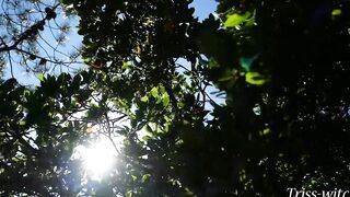 (Outdoors) Hard sex at the lake he can't hold back his cum Triss-witch