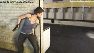 Jill Valentine inside Trouble 3D Monster porn animation