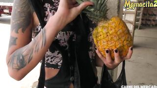 CarneDelMercado - Melina Zapata Crazy Hispanic Colombiana Hoe Picked Up For A Cutie Screwed