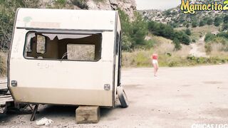 ChicasLoca - Selvaggia Beauty Russian Teenie Gets Dicked Down Outdoor By A Thick Penis