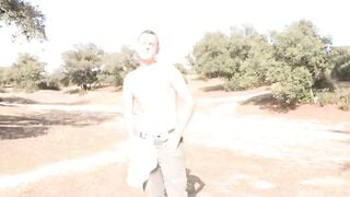 Virgin 18 yo goddess loves fucking at the country