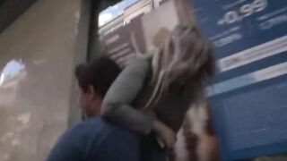 Aris Dark bangs an inexperienced bro