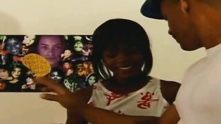 Rough Anal and Monstrous cummed for Ebony Teens College Girl