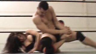 Vanessa vs. Vasily, Fighting Challenge five Match one.
