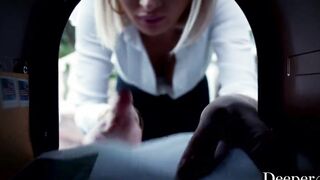 Deeper. Cheating Natalia gets DPed by hubby & GF