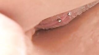 Short haired dyke sluts eats her friend out and fucks her snatch with finger fucked