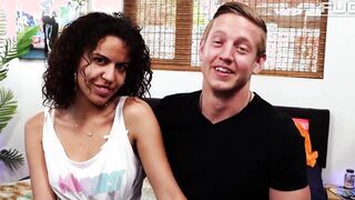 Dick Hungry Hispanic Vs White Boy - You Know It's Amazingly Hot When You Bust Twice