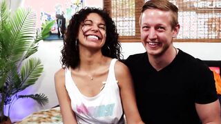 Dick Hungry Hispanic Vs White Boy - You Know It's Amazingly Hot When You Bust Twice