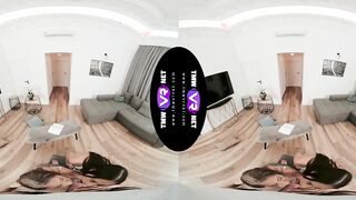 TmwVRnet - Bonnie Dolce & Lola Heart - Filthy group sex on the floor
