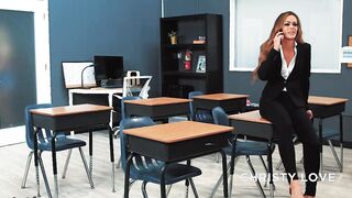 Step-Family Decides To Pounded With mom Teacher