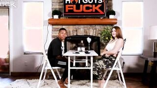 The HotGuysFUCK Experience Sex Gameshow - Interracial Hotties Got The Hard Banged They Both Want