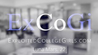 EXCOGI - 22yo hot Luna Mars Gets Sibian Dick & Penis into Audition!
