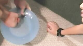 Turned On hoe with a tight butt riding rough dick on the sofa