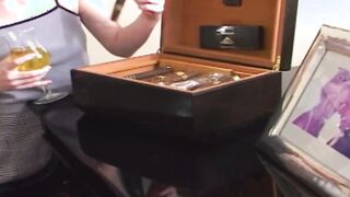 Suggar Daddy Fucks Teenagers Ginger inside front of his Ex-Wife
