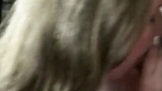 Long penis guy sucks a biggest load all over this super sexy blonde after fucking her