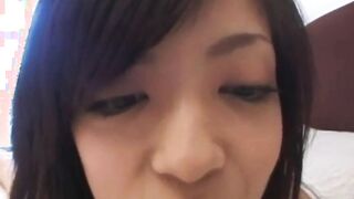 Toyed japanese teenie gets banged!