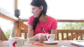 Smoking onlyfan at a vacation gets nailed